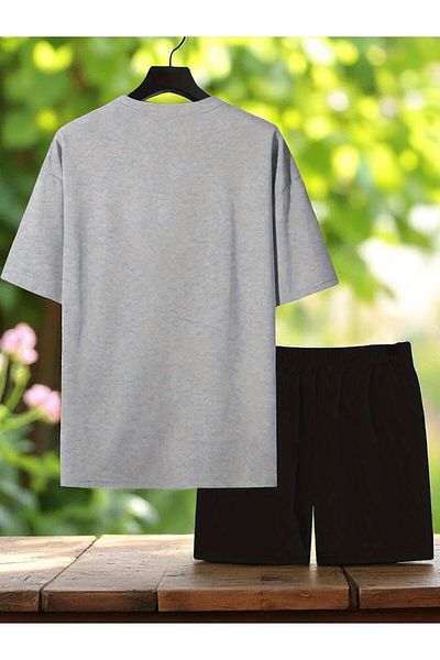 uyguntarz Unisex Σετ σορτς μπλουζάκι με στάμπα Dr. AYI Design