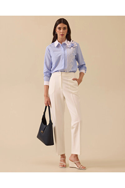 SEÇİL Yüksek Bel Havuç Kesim Bilek Boy Pantolon