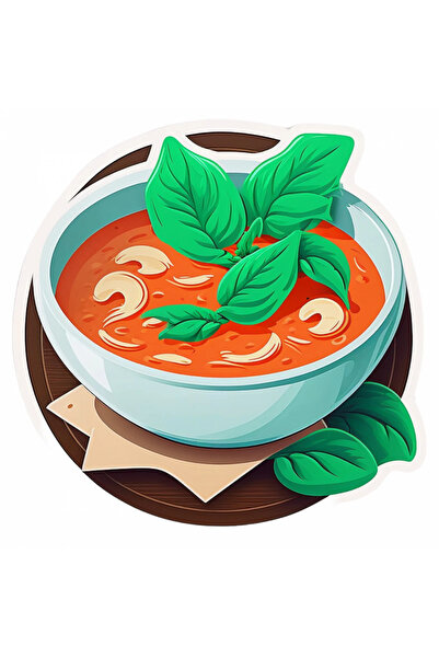 INOVATIX Set de 8 piese, Bol autocolant cu supă de roșii și mentă, INOVATIX®....