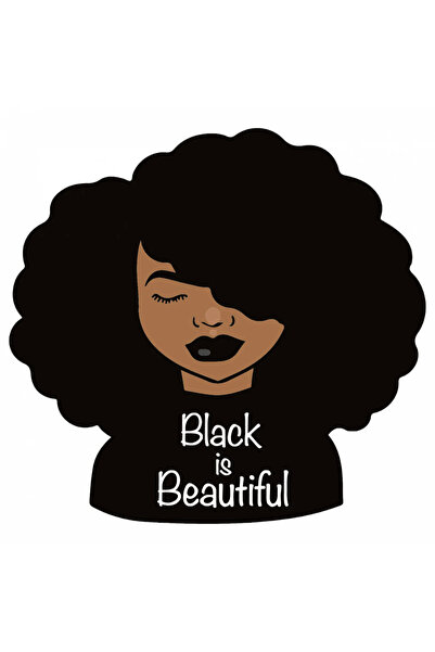 INOVATIX Σετ 8 τεμαχίων, Αυτοκόλλητο Μαύρο είναι μια όμορφη Αφρο-γυναίκα, INO...