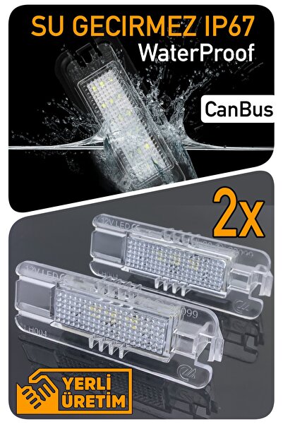 Led Edition Volkswagen Vw Jetta 5 6 2005-2014 Uyumlu Canbus Led Plaka Aydınla...