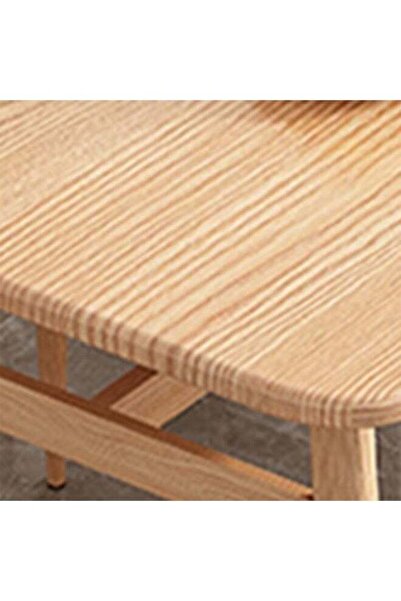 Taimi Brown Modern Dinning Table, Computer Desk, Office Desk, with Solid Wood Legs, 140x80x75cm