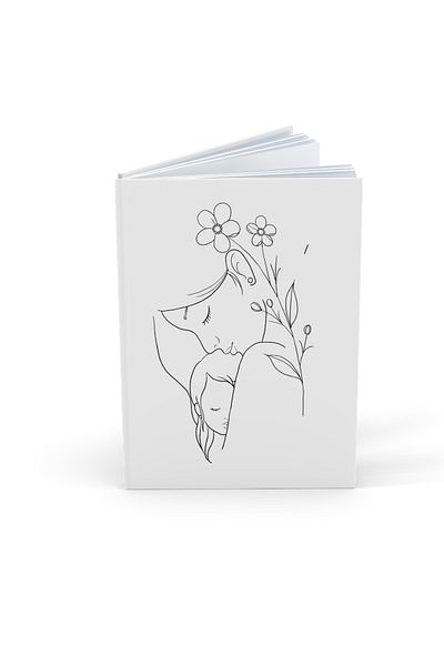 OEM Agenda/Jurnal pentru cea mai buna mama cadou 8 martie, Ziua mamei, 100 file albe Art Drawing