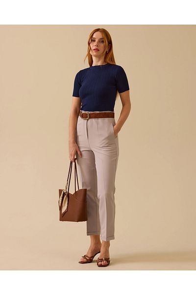 SEÇİL Waist Boy Knitwear Blouse