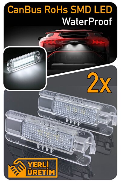 Led Edition Volkswagen Vw Amarok 2010-2022 Canbus Led Plaka Aydınlatma Ledi L...