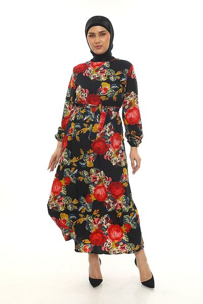 Butik Women's plus size print dress