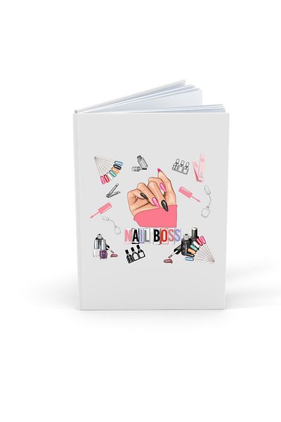 OEM Agenda/Jurnal cu mesaj amuzant pentru manichiurista, A5, 100 file albe