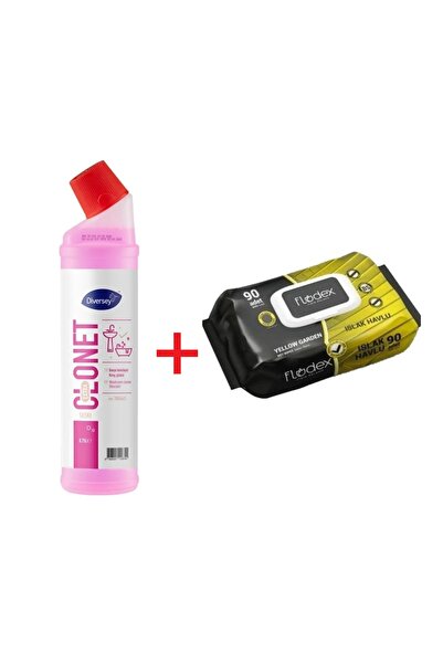 Diversey Taski Clonet Extra Banyo Temizleyici Kireç Çözücü 750 ml ve FLODEX I...