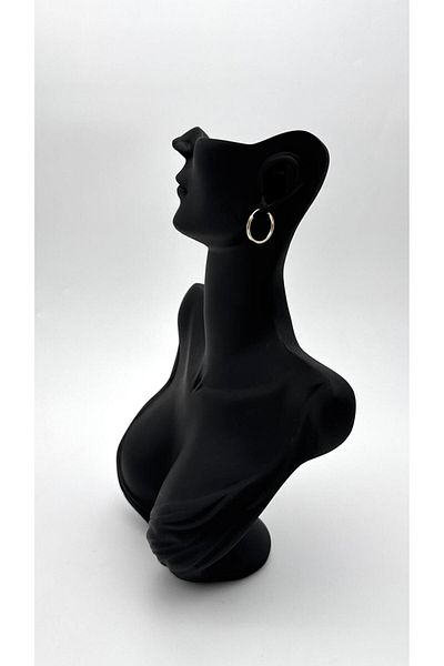 ELİOSA Small Size Gold (Xuping) Tarnish Free Steel Earrings
