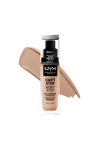 NYX Can't Stop Foundation 30ml - 08 Medium Olive