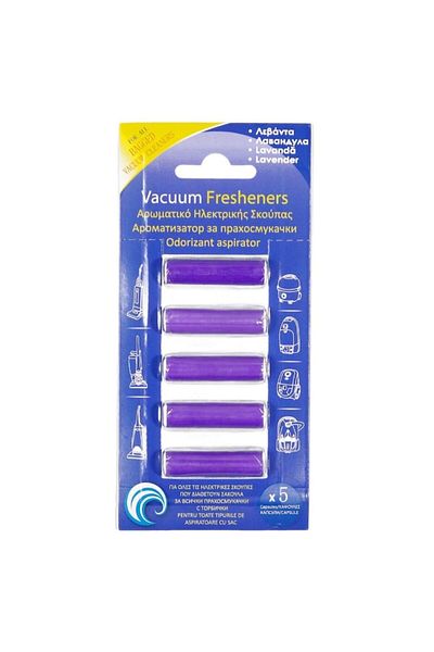 Jumbo Vacuum cleaner air freshener, Lavender, purple, 5 pieces