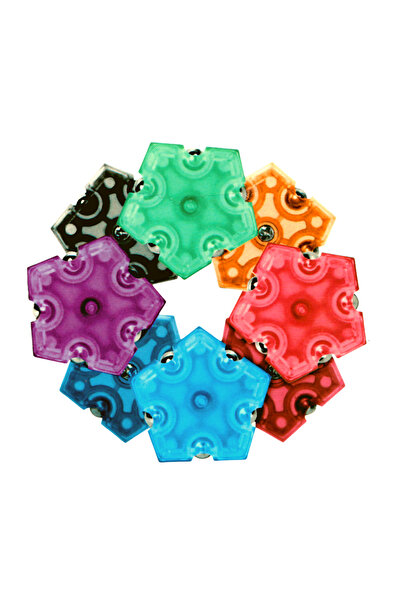 LUDIRO Sfera Magnetica Antistres, 12 Piese, 60 Magneti de Pamant