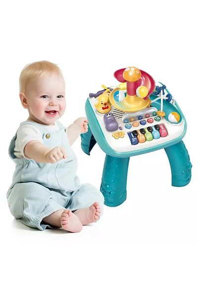 WePro Store Kids educational table with slide, piano, lights, sounds, duckling, ball, 3+ years