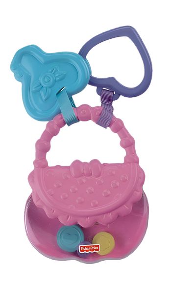 LUDIRO Fisher Price Teething Toy, First Bag, With Accessories