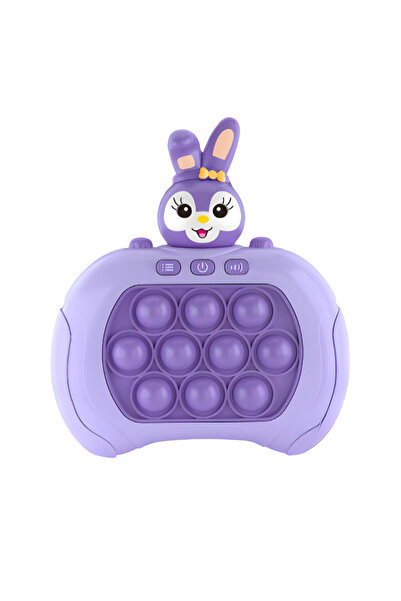 LUDIRO Pop It Electronica Utility Ένα Παιχνίδι, 999 Διαφορετικά Επίπεδα, Κουνελάκι