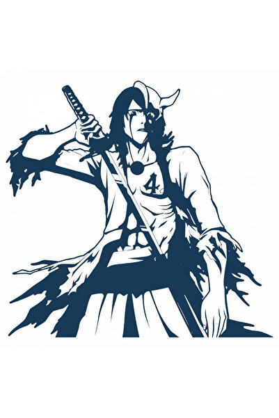 INOVATIX Set de 8 piese, autocolant Bleach Shuhei Hisagi Anime, INOVATIX®. 6 cm