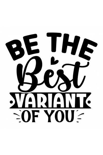 INOVATIX Set de 8 piese, autocolant Fii cea mai bună variantă a ta, INOVATIX®...