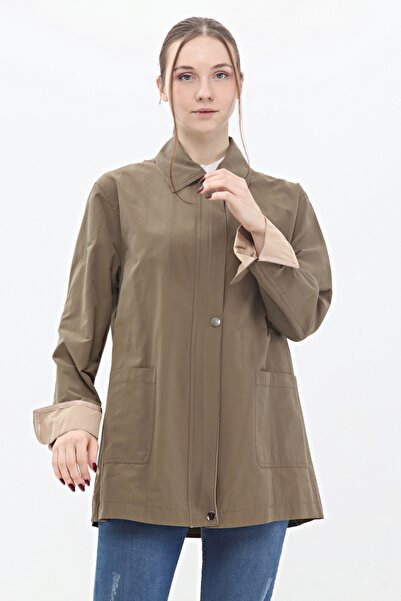 Veger FİLE ASTARLI YAZLIK-BAHARLIK TRENÇKOT