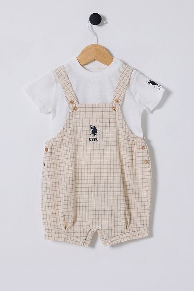 U.S. Polo Assn. U.S. Polo Assn. Usb2273 White Boy's 2-Piece Set