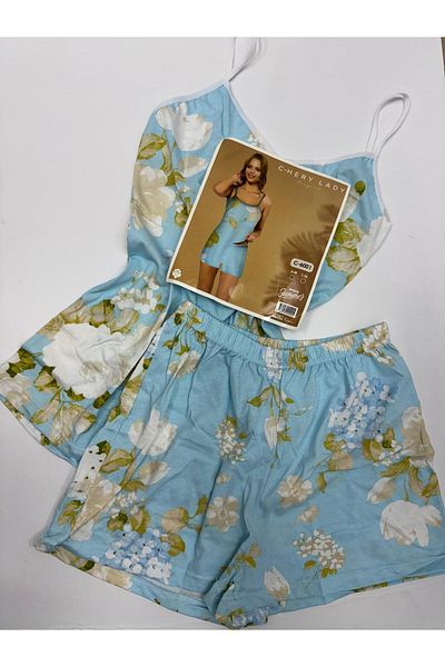 Chery Lady Set pantaloni scurți cu bretele de frânghie