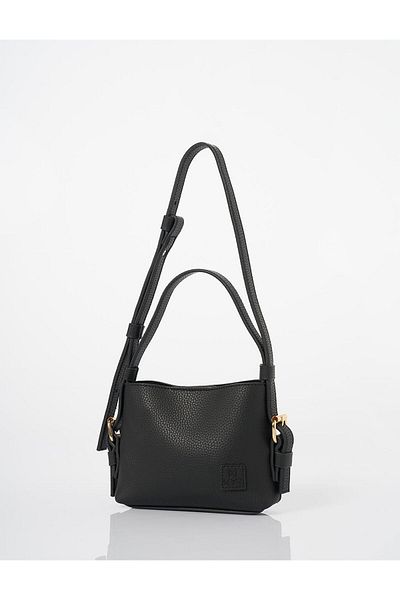 Kayra Faux Leather Shoulder Bag with Handle