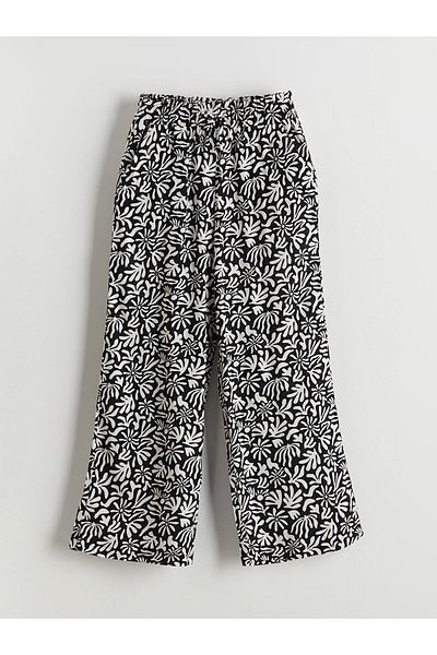 LC Waikiki Girls' Trousers with Elastic Waist