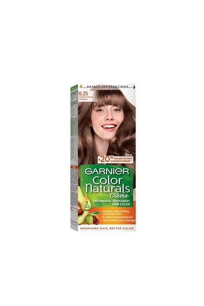 Garnier غارنية صبغة كولور ناتشرلز 40جرام رقم 6.25 كستنائي