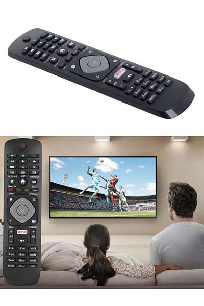 Cumpara24 Universal Remote Control for 4K UHD Smart TV PHILIPS NETFLIX