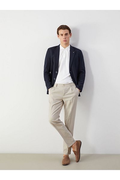 LC Waikiki Ανδρικό παντελόνι Standard Fit Linen Look