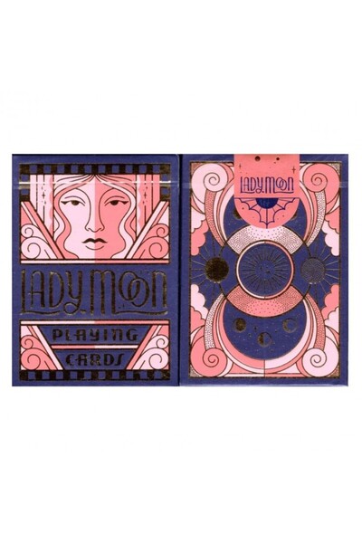Bicycle ®   Lady Moon V2 by Art of Play Game Playing Card