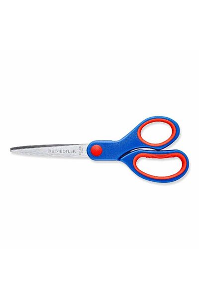 Staedtler Foarfece din oțel inoxidabil și plastic, Staedtler Noris, 17 cm