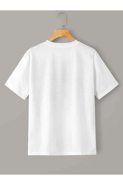 FUNSTYLE Unisex κοντομάνικο λευκό μπλουζάκι