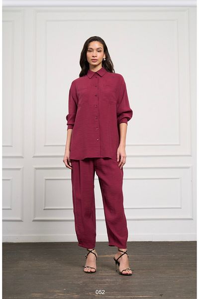 Nuss 1046 Double Pocket Detailed Trouser Suit