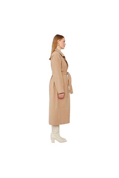 Levidor Belt Tied Cashmere Coat Lev.570003