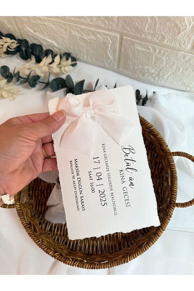 LAYLAEVENTS Chiffon Fabric Ribbon Ready Bow-25 Pcs-White