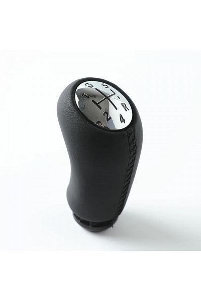 OEM Gear shift knob Dacia /RENAULT Laguna Megane2 Clio3 Scenic2, 5 speed, black + chrome