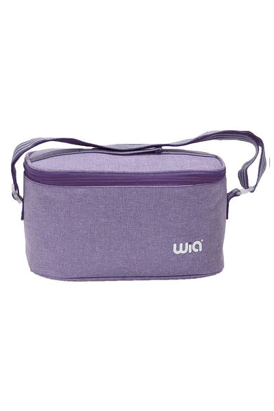 GLANCE Thermal Lunch Box with Thermos Purple