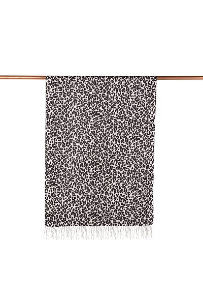 ipekevi Black İpekevi Silk Shawl 02452
