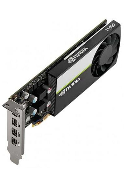 PNY Vcnt1000 4gb Ddr6 128bit 4 Xdisplay Output Passive Cooler AI بطاقة الرسومات (vcnt100)