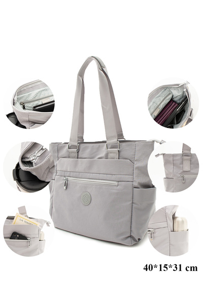 YOGII Lahti Model Women's Multi-Eye Useful Water Resistant Satin Fabric Cross Strap Hand and Shoulder Bag