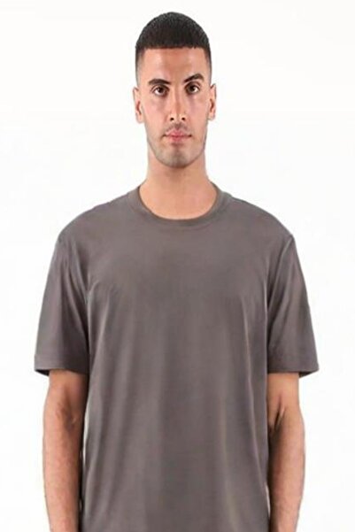 Seamoda Ανδρικό μπλουζάκι Oversize 100% βαμβακερό μακρύ μήκος φαρδύ καλούπι-VISCOSE