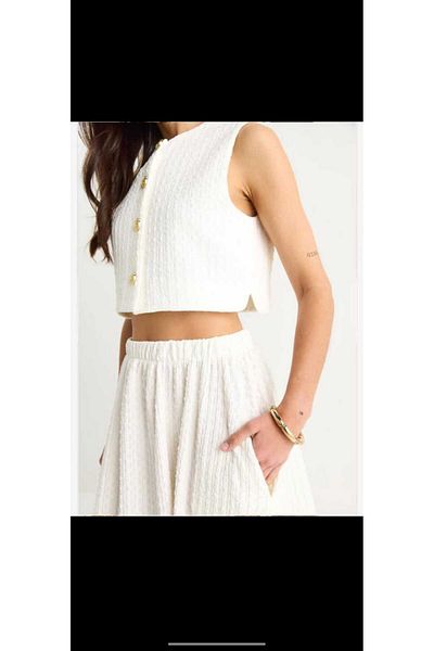 ALMİNA Skirt Vest Suit