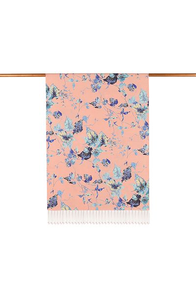 ipekevi Copper Silk Mill Silk Shawl 7319
