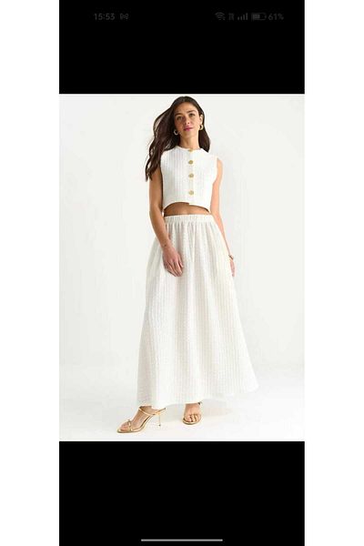 ALMİNA Skirt Vest Suit