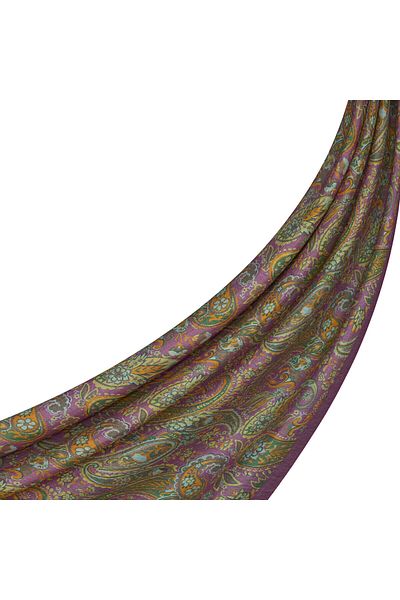 ipekevi Fuchsia Green Silk House Four Seasons Tnsl Shawl 2889