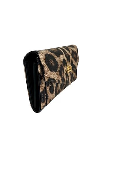 LA BOUTIQUE Leopard Brown La Boutique Wallet 4038