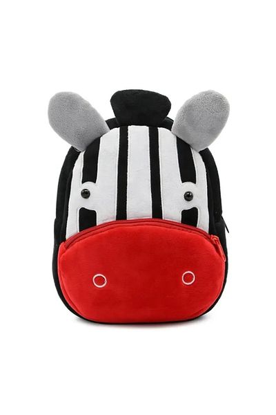 WePro Store Kindergarten backpack for preschool children WePro Store, Zebra, plush, 24x10x26