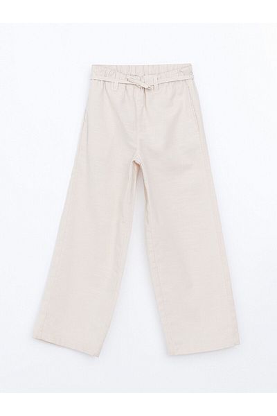 LC Waikiki Girls' Trousers with Elastic Waist