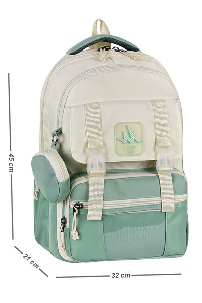 Çınka Bags Τσάντα ταξιδιού για το γυμνάσιο και το λυκείο μεγάλου μεγέθους πολυτελές υδατοαπωθητικό ύφασμα