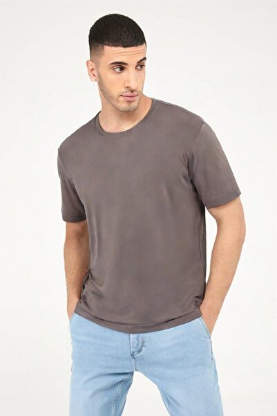 Seamoda Ανδρικό μπλουζάκι Oversize 100% βαμβακερό μακρύ μήκος φαρδύ καλούπι-VISCOSE